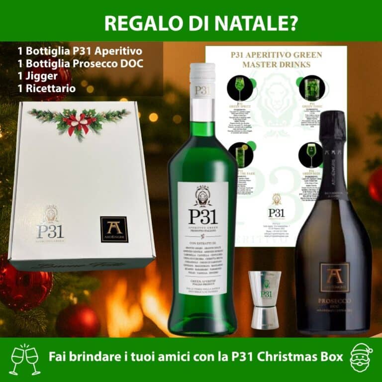 Promo P31 Aperitivo 1L + Prosecco Doc + Jigger + Scatola + Ricettario