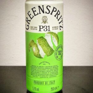 P31 Green Spritz Ready to drink in lattina