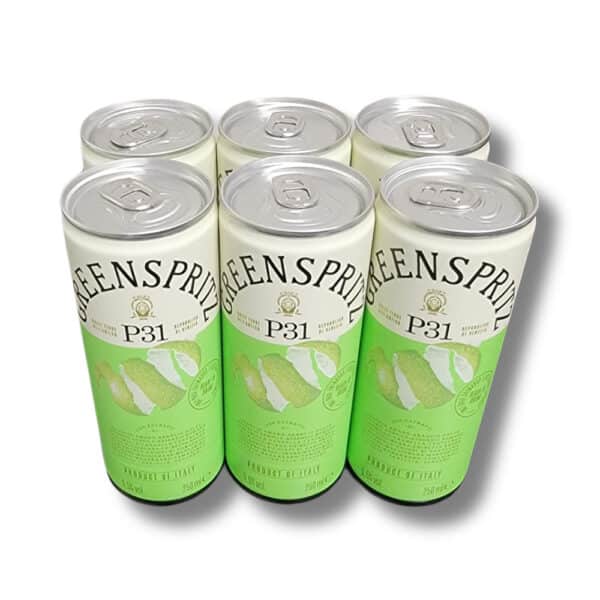 P31 Green Spritz ready to drink in lattina